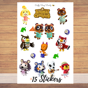 Animal Crossing New Horizons Stickers - Personalised