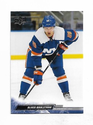 2022-23 UD Extended - Oliver Wahlstrom - New York islanders #589