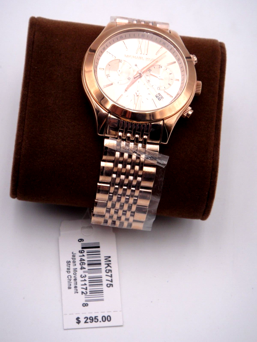 Rose Gold Michael Kors Watch MK5775 691464311728 for sale online
