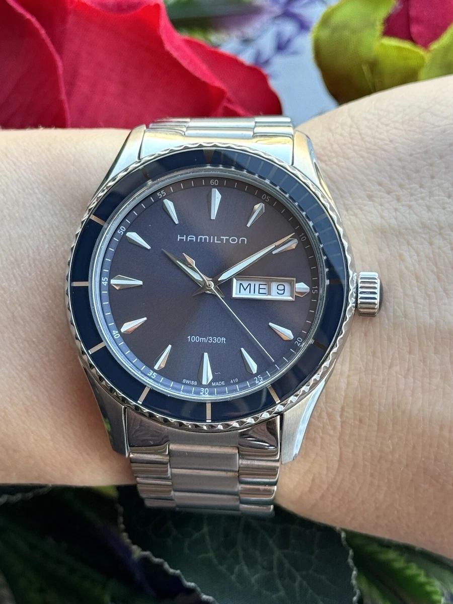 Hamilton ジャズマスター SEAVIEW DAY DATE QUARTZ