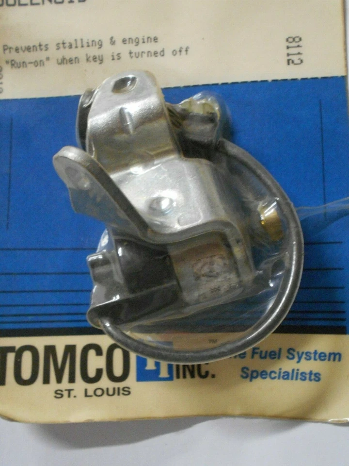 Solenóide de retenção de acelerador carburador 1974-76 Ford & Mercury 140 Eng. (2300cc) - Imagem 2 de 3