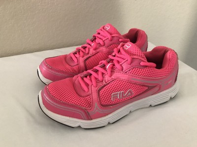 hot pink fila sneakers