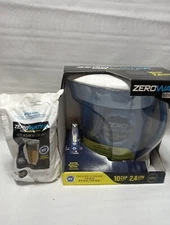 ZEROWATER 10 Cup Ultra Pure 5 Stage Water Filtration Pitcher Meter & Filter New 