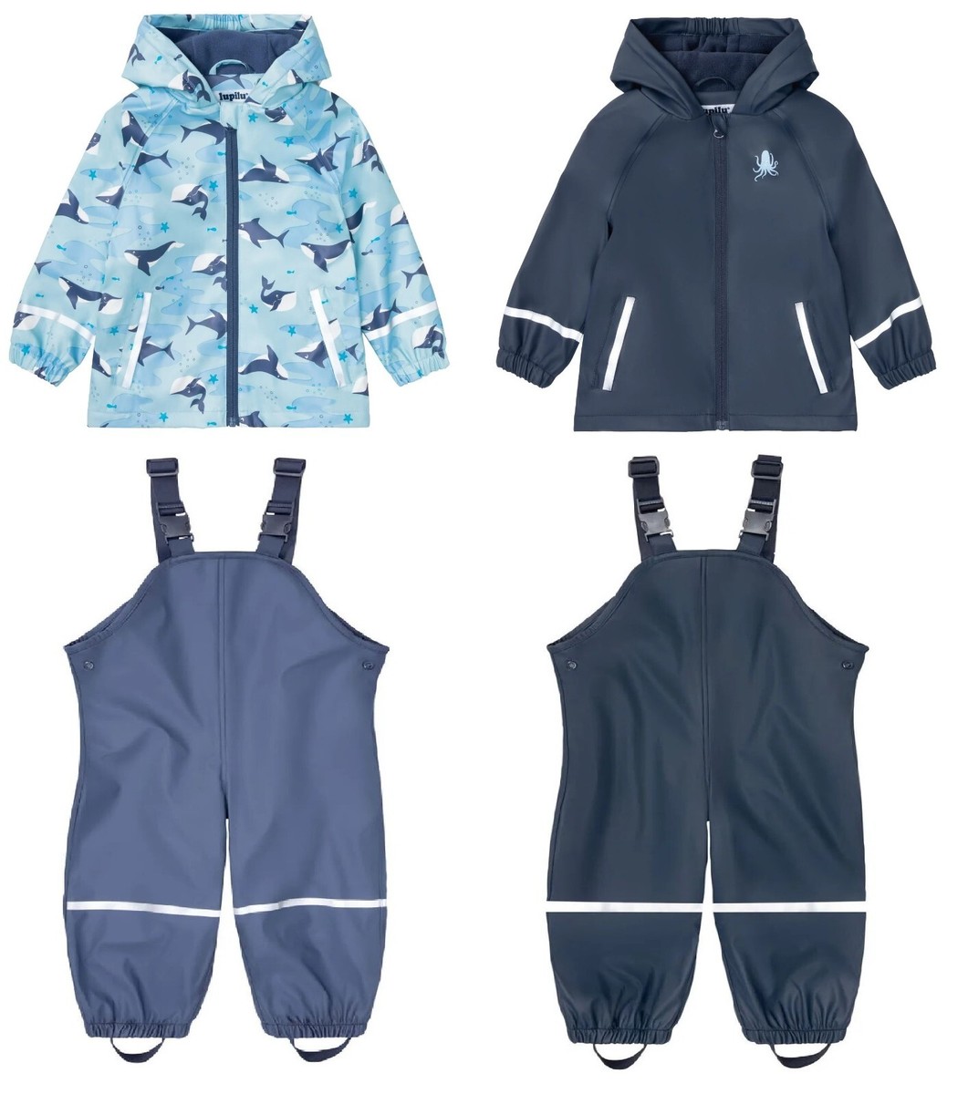 Lupilu Matschhose Und Jacke Jungen Matsch Buddeljacke Matschhose