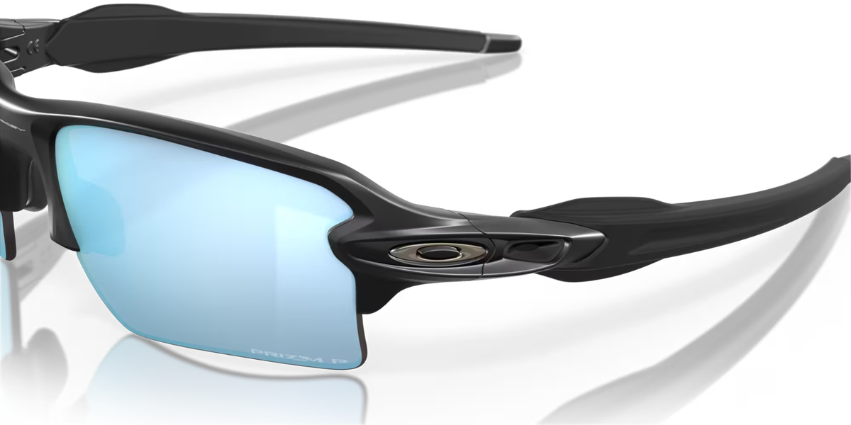 【美品】OAKLEY FLAK2.0 XL PRIZM oo9188-58 Flak® 2.0 XL Prizm Black Lenses, Matte Black Frame Sunglasses