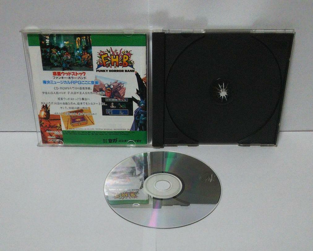 SEGA Funky Horror Band Planet Woodstock SEGA Mega CD Japanese