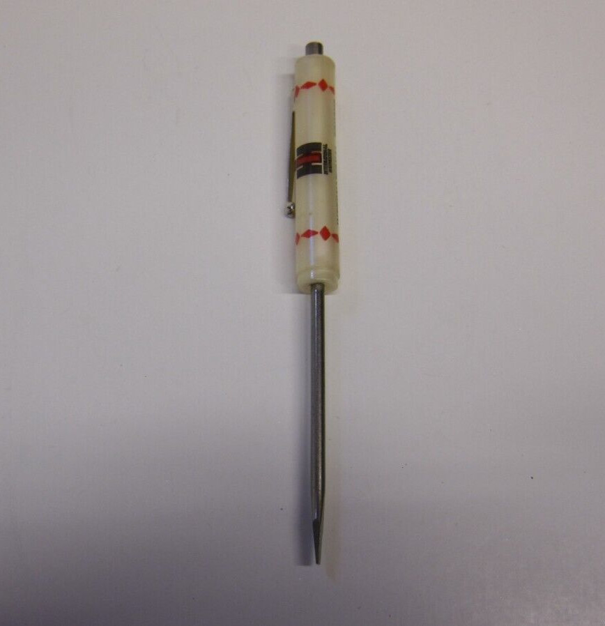 International Harvester (IH) Vintage Screwdriver with IH logo on handle.