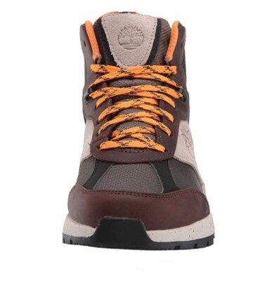 NIB Timberland Fabric and Leather Hikers Brown Waterproof  display picture 2
