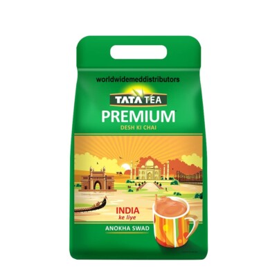 TATA TEA PREMIUM 1kg 100% Pure Strong Fresh Darjeeling Chai Patti -Free Shipping