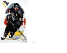 RARE NO PINHOLES MINT NOS 1998 JAROMIR JAGR PITTSBURGH PENGUINS HOCKEY POSTER
