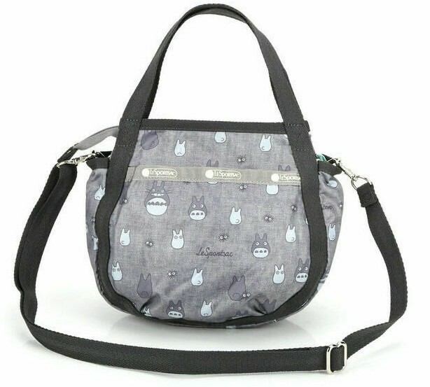 Lesportsac My Neighbor Totoro U021 Small Jenni Hand Bag Shoulder Purse Tote 2way