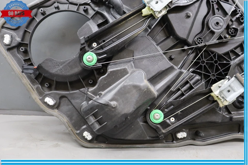 11-18 Porsche Cayenne Puerta Trasera Izquierda Puerta Lateral Del Conductor Ventana Regulador Fabricante Original Foto 4 de 4