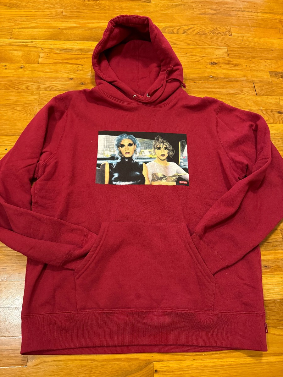 Supreme man goldin misty and jimmy paulette hoodie sz Large | eBay