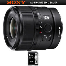 Sony E 15mm f/1.4 G APS-C Wide Angle Lens for sale online | eBay Sony E 15mm f/1.4 G APS-C Wide Angle Lens for sale online | eBay