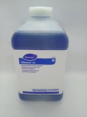 #ad 1 J Fill Diversey 101109690 Glance HC 1 Glass amp; Multi Surface Cleaner 2.5L $33.95
