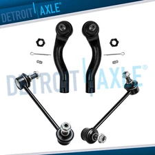 Front Sway Bar End Links Outer Tierods for 2006-2009 Lincoln MKZ Zephyr Mercury