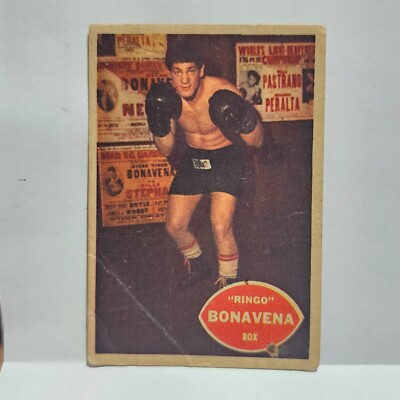 RINGO BONAVENA Nº 103 1965 ORIGINAL BOXING CARD