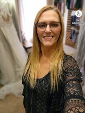 Ursula of Switzerland Mother of the Bride knee length Dress/REDUCED/ size 8