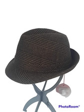 CAPPELLO TRILBY AMATI SCOZZESE MARRONE