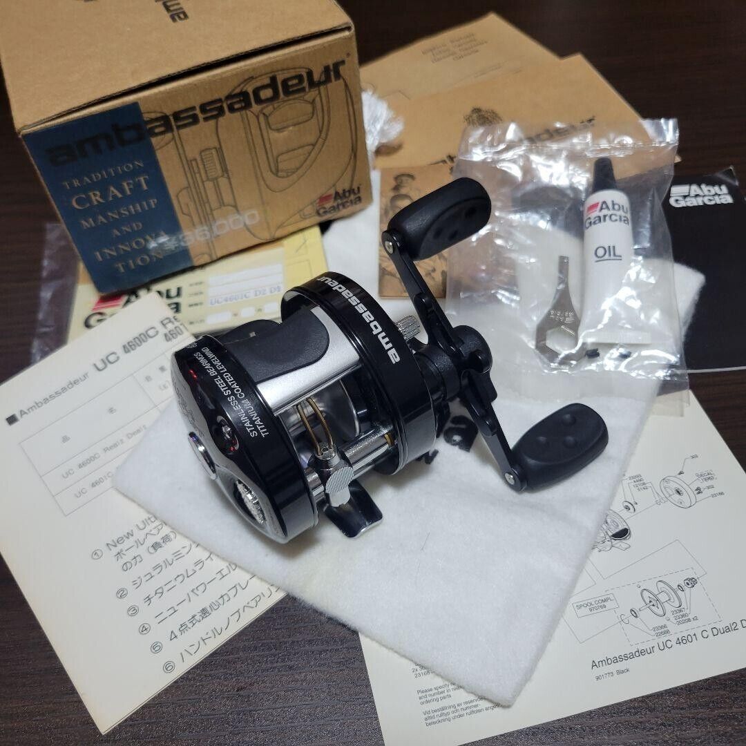 Abu Garcia Ambassadeur UC 4601C Dual2 Deal 2 Black Left Abu Garcia Ambassadeur UC 4601C Dual2 Deal 2 Black Left