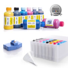 All Inclusive Set | 250ml | NOVA-X® K3V compatible for Epson ® Stylus Pro 4880