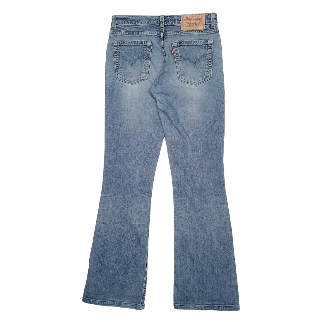 LEVIS 529 Jeans Bootcut Fit Blue Denim Trousers Womens UK8 image 2