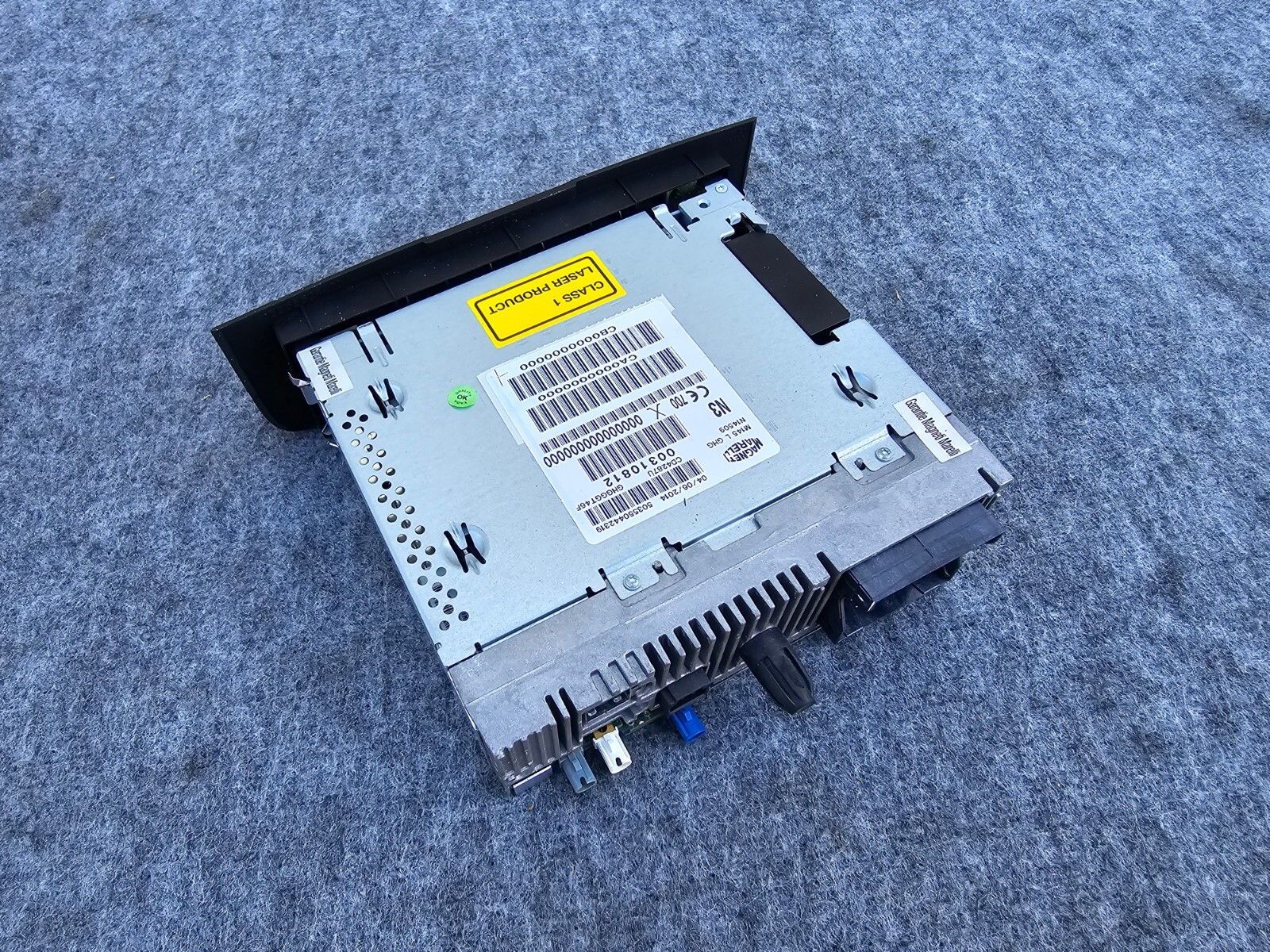 AM FM SINGLE CD RADIO MULTIMEDIA RECEIVER PLAYER 08-19 MASERATI GRANTURISMO M145