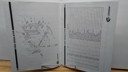 Consew 204RB-1 206RB-1 208RB-1 Sewing Machine Parts Book Manual - Picture 3 of 3