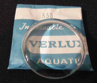 VERRE MONTRE NORMALISÉ 32.7 mm VERLUX TRANSPARENT