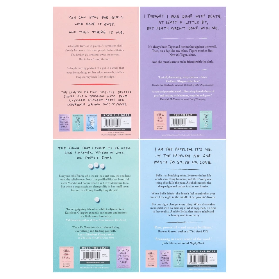 Kathleen Glasgow 4 Books Collection Set - Ages 13-18 - Paperback - Image 4 of 4