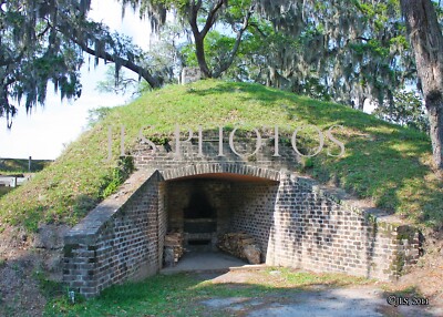 Georgia - Richmond Hill Fort McAllister CSA E (5x7 Photo)