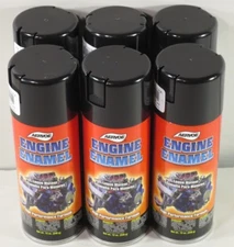 Aervoe 514 Engine Enamel Paint Gloss Black 12oz Can Case of 6