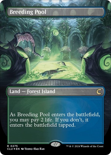 Breeding Pool (Borderless) - Near Mint MTG Ravnica Remastered | eBay