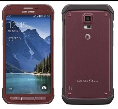 Samsung Galaxy S5 Active | SM-G870A | 16GB | Camo red| Unlocked