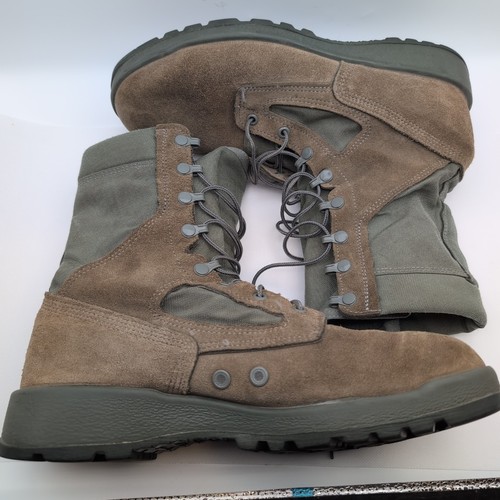 Belleville 600 Men's US 10 R Tactical Air Force Combat Boots Vibram Tan/Green 