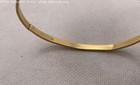 Yellow Gold Etched Bangle Bracelet *Wear, Craft, Repair*//Tests 13.49K - 4.2g — photo 9
