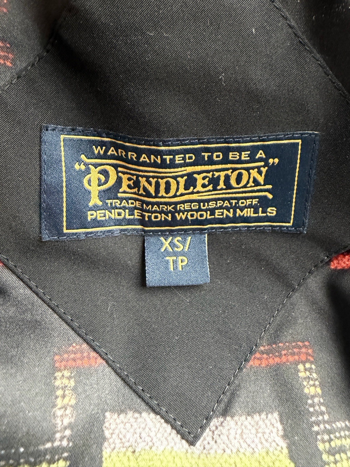 Pendleton Aztec  Duck Down Puffer Vest Womens Siz… - image 9