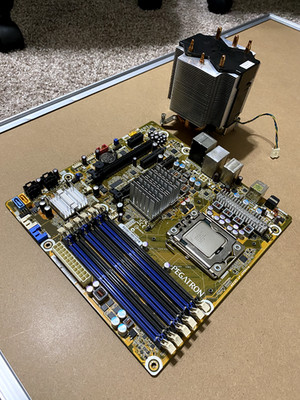 Pegatron IPMTB-TK Rev. 1.03 ATX Motherboard DDR3 Intel i7-920 w/ Heat Sink