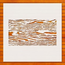 Reusable Oak Wood Grain Stencil Template for Wall Art  DIY Crafts - StencilAir