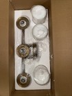 Moen DN0763BG Brushed Gold Three Globe Bath Light — photo 3