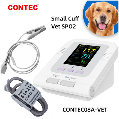 Veterinary CONTEC08A-VET Digital Blood Pressure Monitor NIBP Meter+SPO2