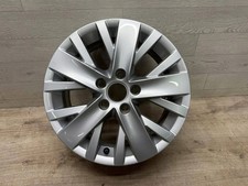 1x Alufelge 16 Zoll 6.5" 5x112 50ET Glanz Silber 5K0601025AL VW Golf Vi