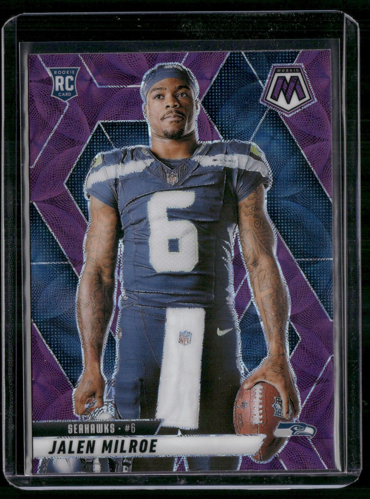2025 Panini Mosaic #283 Jalen Milroe Scope Purple