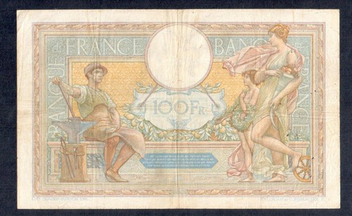 Billet de 100 Francs Merson 21-10-1937 TTB ( 034* ) - Foto 2 di 3
