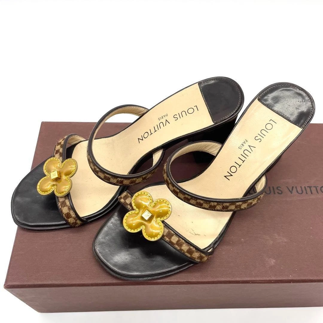 Louis Vuitton Damier Shoes In Women's Sandals & Flip Flops for