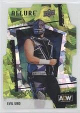 2022 Upper Deck Allure AEW Green Rainbow /99 Evil Uno #41 1f7d