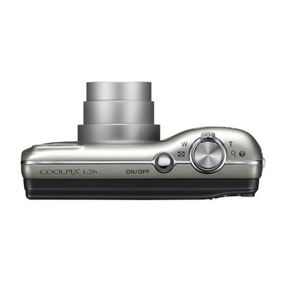 Nikon ニコン COOLPIX L26 コンパクトデジタルカメラ Nikon COOLPIX L26 CCD Digital Camera 16.1MP 5x Optical Zoom,Built