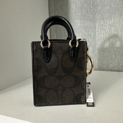 Coach Women's Bag-Shaped Keychain CX069-IMXAQ Parallel Import
