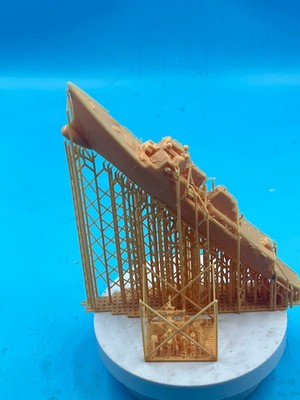 3D Printed 1/700 Arleigh Burke II-class Destroyer Unpainted Model Kit！