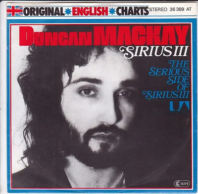 Duncan Mackay Sirius III Vinyl Single 7inch NEAR MINT United Artists Records